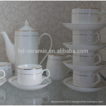 Ensemble de café en céramique 15pcs